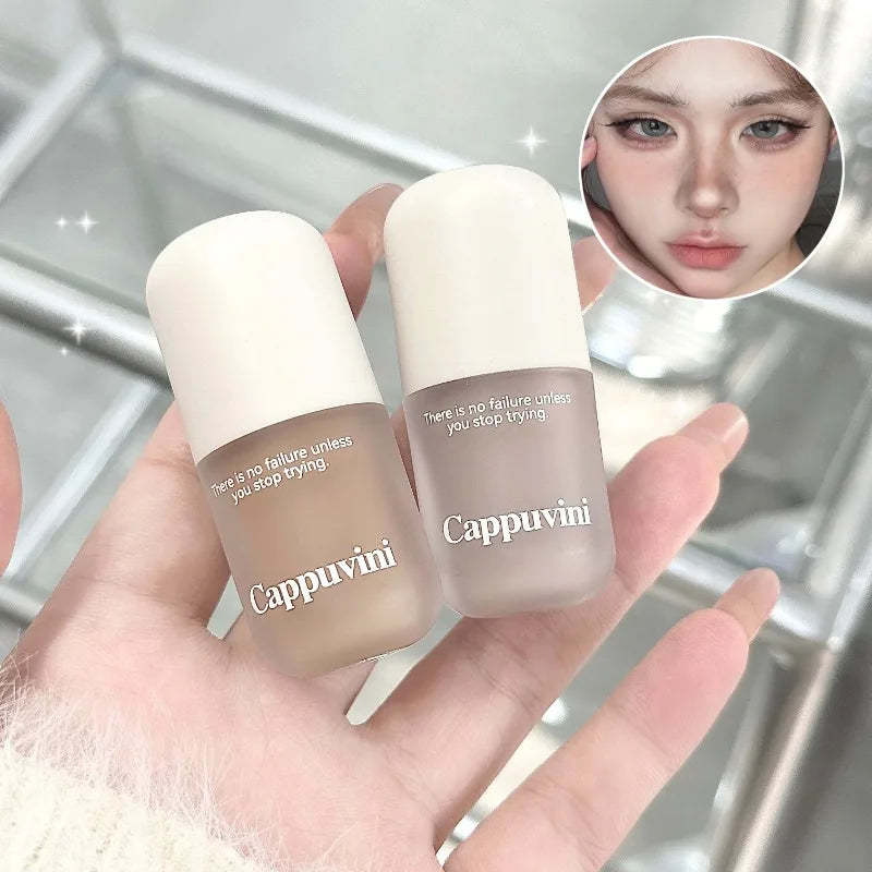 3D Face Contouring Contour Cream Natural Matte Nose Shadow Bronzers Shading Powder Chocolate Gray Brown Cream Capsule Cosmetics