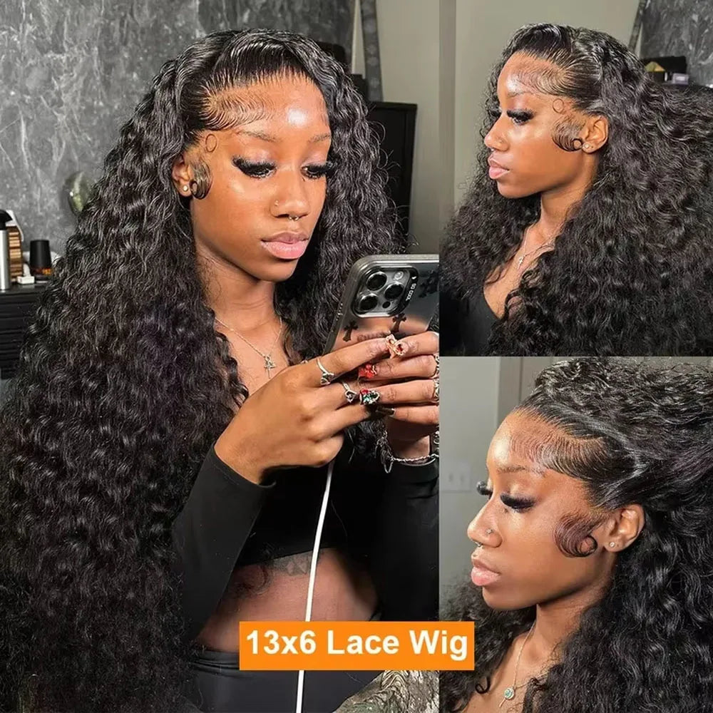 Loose Deep Wave HD Lace Front Wig (up to 42")