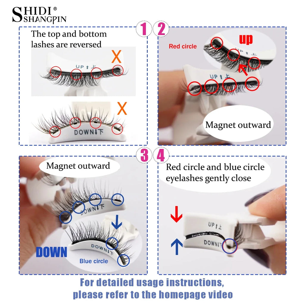 Magnetic Lashes, No Glue Needed