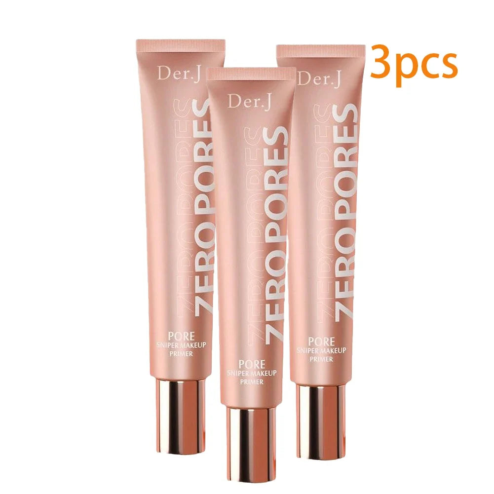 3pcs*20g Invisible Pores Oil Control Facial Pre Makeup Primer Base Smooth Skin Matte Isolation Concealer Cosmetics