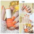 40 Colors Autumn Brown Colors Series Gel Varnish Water Based Nail Polish  Water Based No Baking Quick Dry Peel Off Nail Varnish