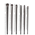 6PCS Eyes Makeup Brushes Set Professional Soft Contouring Eyeshadow Eyeliner Eyebrow Brush Women Facial Beauty Cosmetic Tool