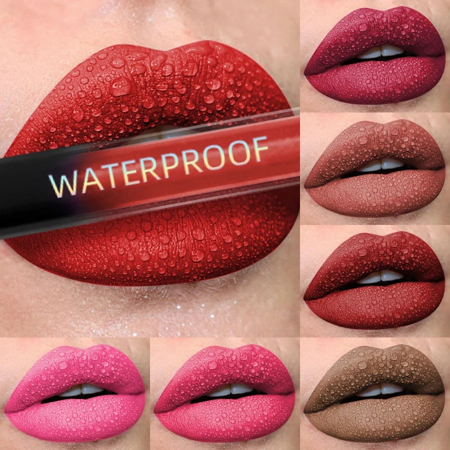 Matte Velvet Liquid Lipstick (16 Shades)