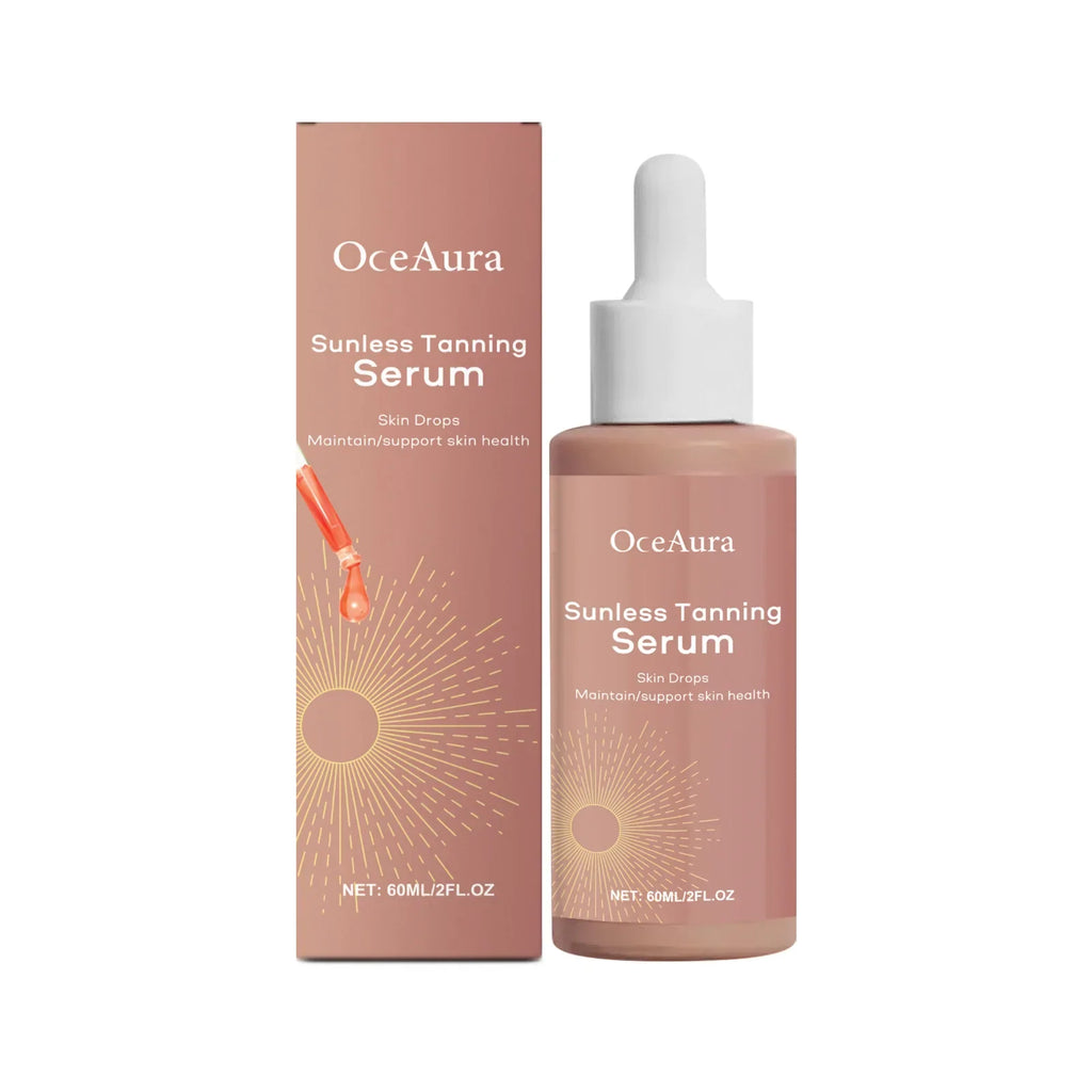 Body Facial Self Tanning Drops Natural Bronzer Liquid Prevent Sunburn Sunless Tanning Products
