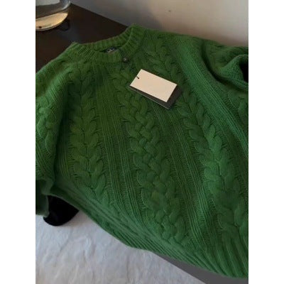 Women's Loose Outerwear Sweater Top