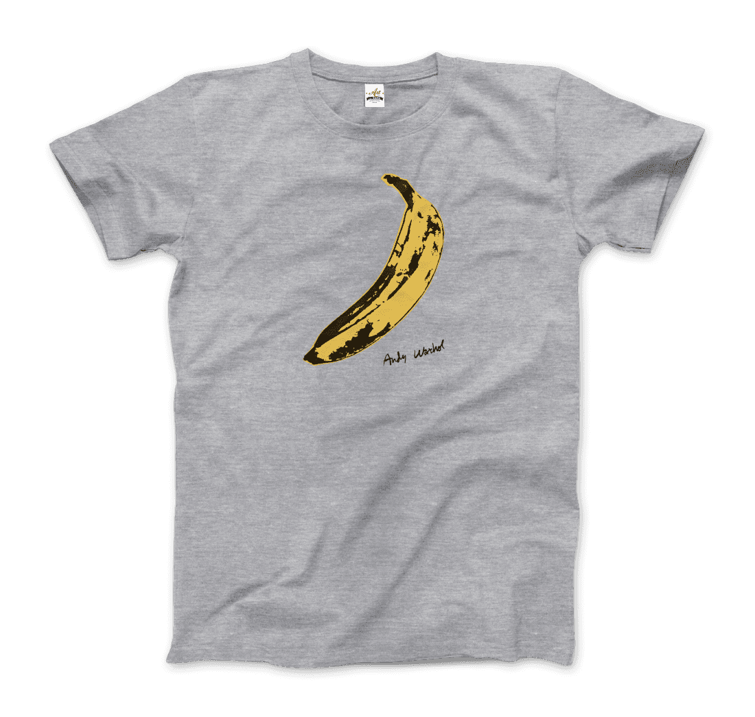 Andy Warhol's Banana, 1967 pop art t-shirt