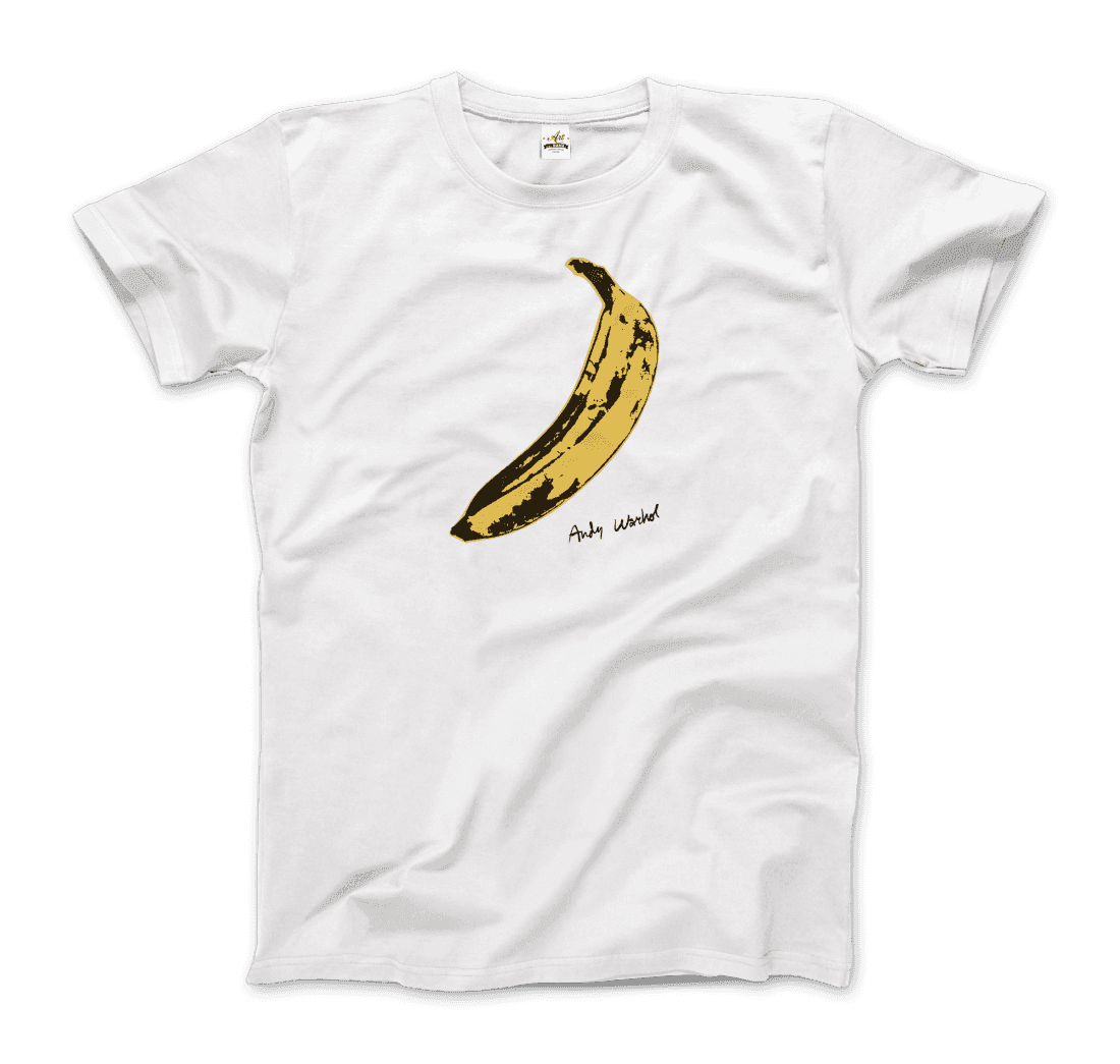 Andy Warhol's Banana, 1967 pop art t-shirt
